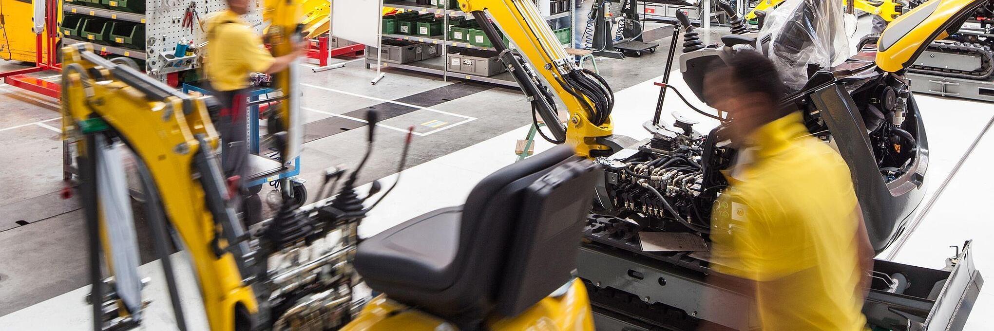 威克诺森位于上奥地利州林茨附近的 Hörsching 工厂生产车间。